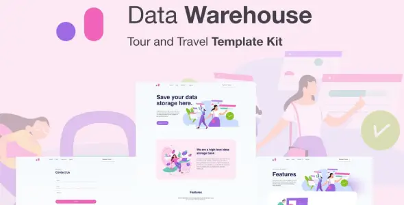 Stroranger – Data Warehouse Elementor Template Kit