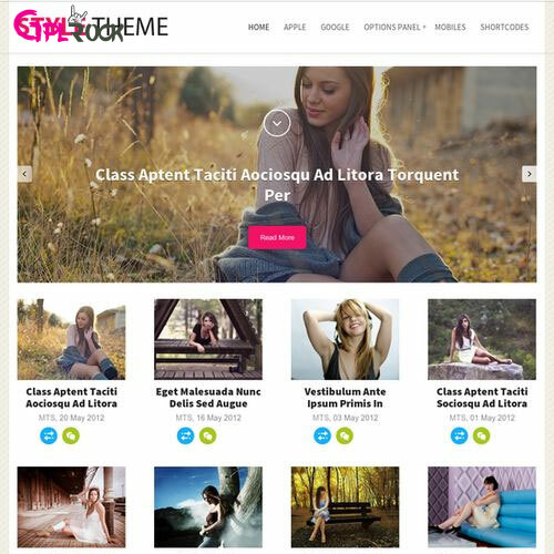 MyThemeShop Style WordPress Theme